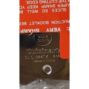 NEW Genuine Cuisinart DLC-844TX‎ Med Square Julienne Disc Blade DLC-8 DLC-10 4MM
